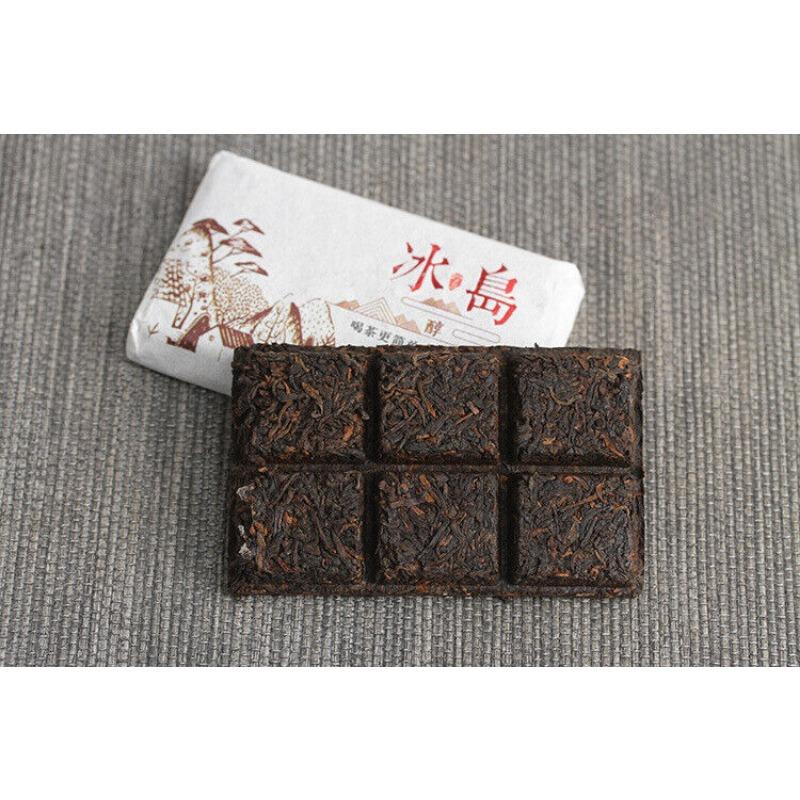 50g Yunnan Puerh Tea Icelandic Alcohol Puerh Ripe Tea Brick Spring Tea