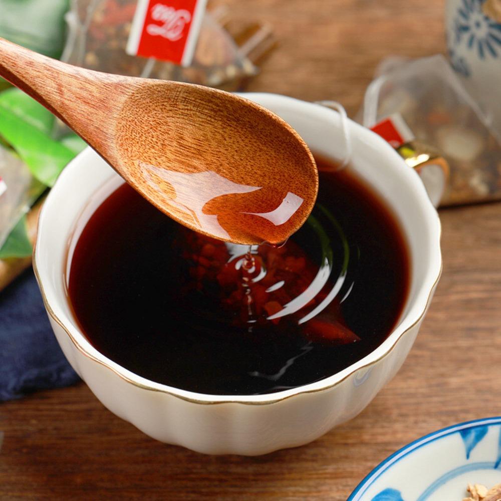 HelloYoungTea Five Treasures Herbal Tea 7g x 15 Bags Red Date Goji Longan Organic Teabags Healthy Drink