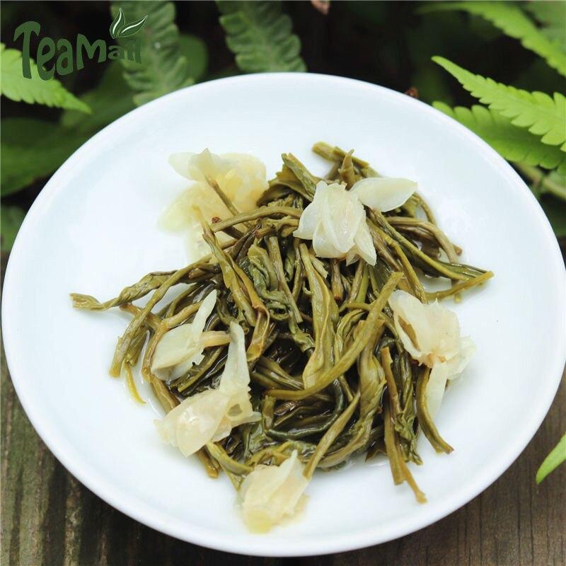 HelloYoungTea 2023 Chinese Jasmine Mao Feng (Luzhou Type), Green Tea with Jasmine Floral Aroma, 250g