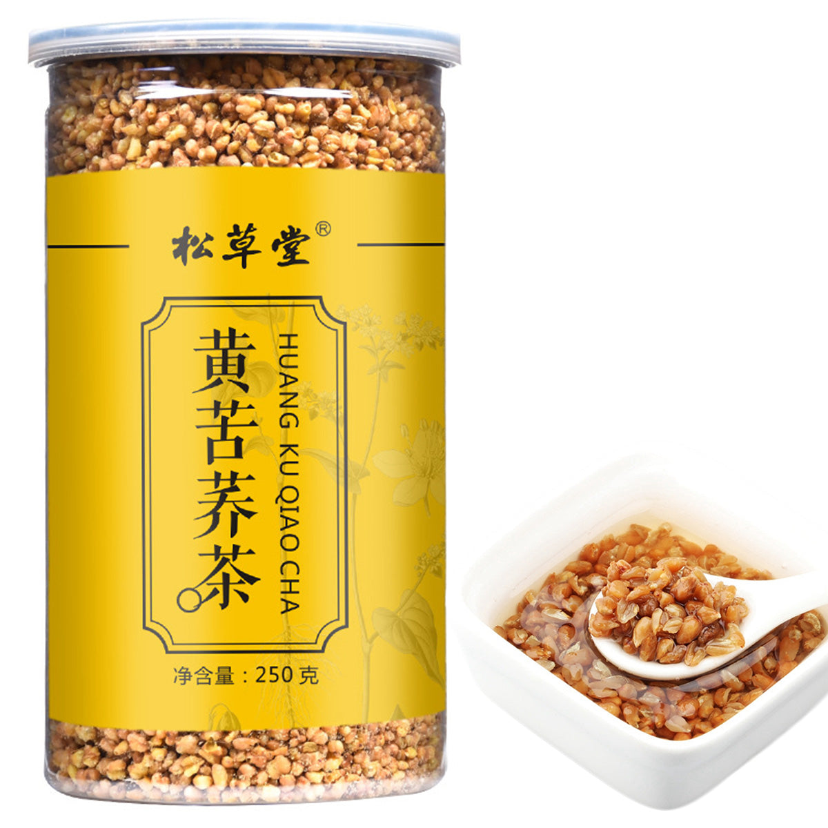 HelloYoungPromotion Top Grade 250 g / can Gold Buckwheat Tea Herbal Tea China TASTY Good Tea Secondary image