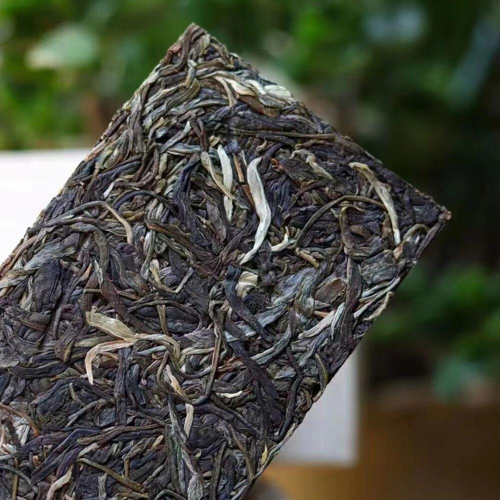 HelloYoungTea 250g Yunnan Sheng Puerh Tea Brick 2022 Laobanzhang Raw Pu-erh Brick Tea Puer Tea