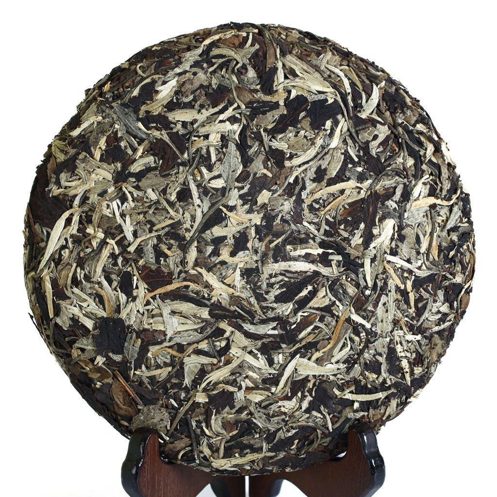 HelloYoungTea Yunnan Puerh Tea Cake 357g Raw Sheng Pu Er Moonlight Beauty White Tea Buds