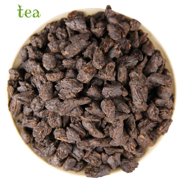 HelloYoungTea Excellent Puer Tea, Menghai Original Flavor Tea, Fossil Aromatic Puer Tea, Crushed Silver Aged Tea, Wholesale, 500g