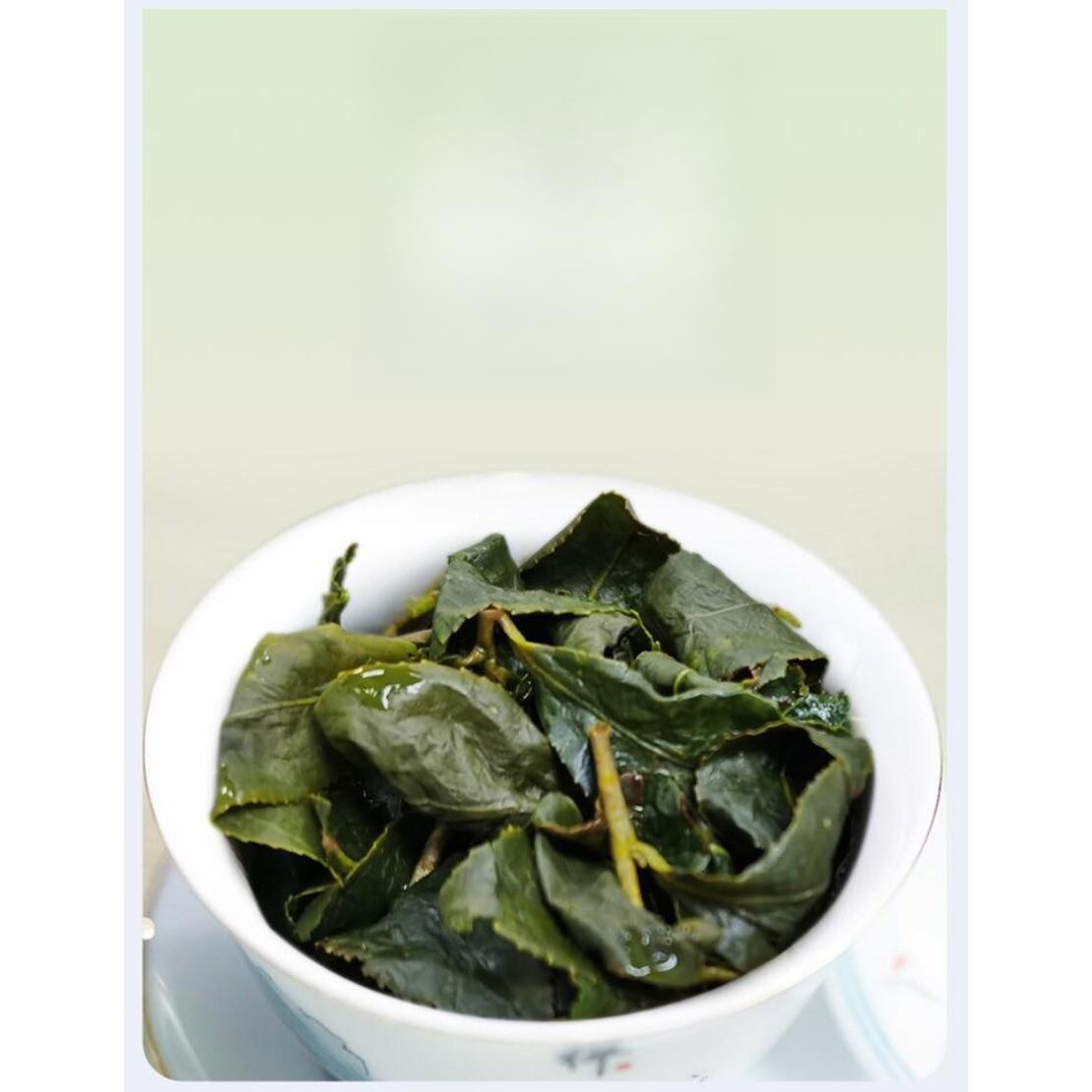 HelloYoungTea High Mountain Oolong Tea Premium Taiwan Songzhu Plum Aroma Smooth Long Lasting