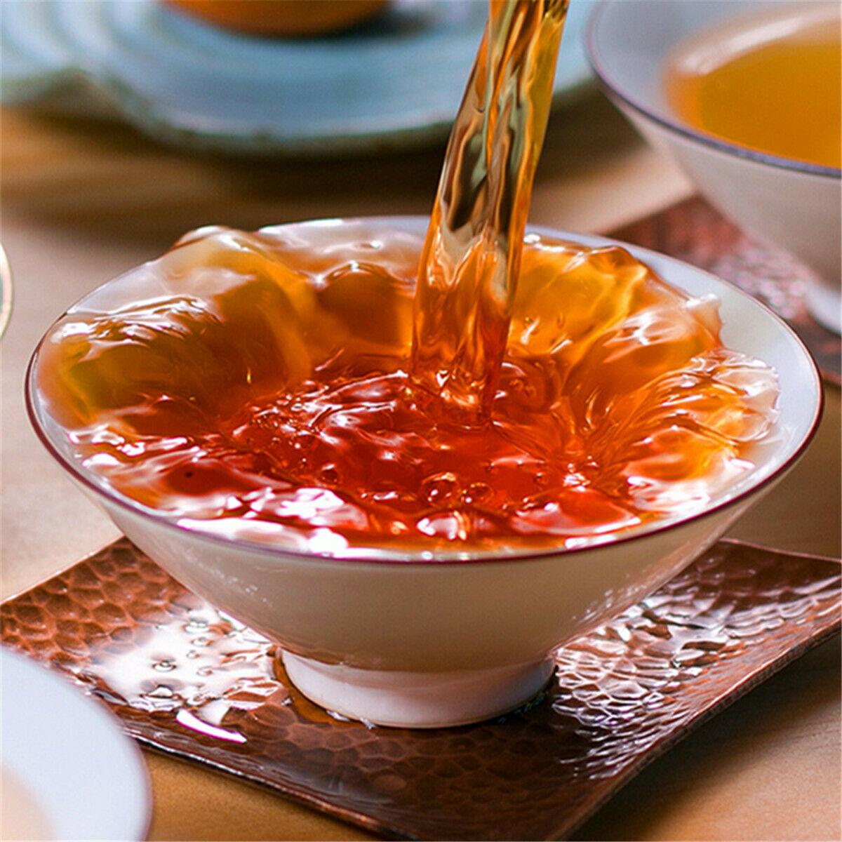 HelloYoungTea 250g Chinese Top Lapsang Souchong Wuyi Red Tea Black Tea Lowering Blood Pressure