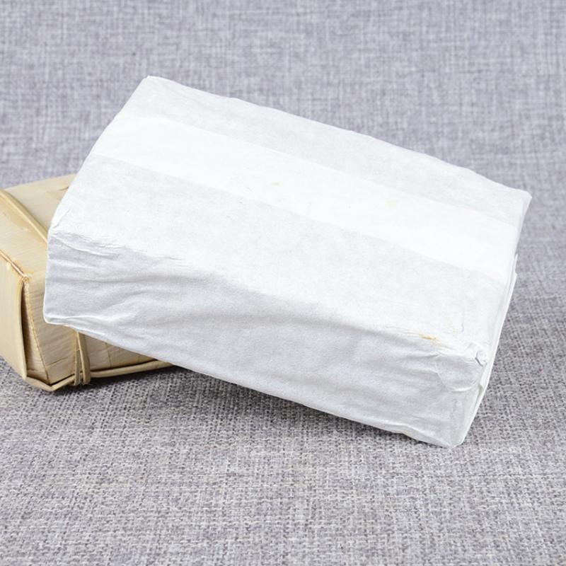HelloYoungTea 250g Premium Ripe Brick Yunnan Pu'er Tea Bamboo Shoot Shell Packing Health Care