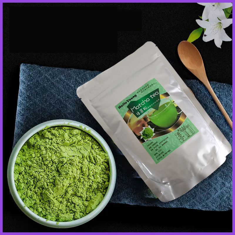 HelloYoung 250g Matcha Powder for Baking - Matcha Pandesal - Matcha Tea - Matcha Cheesecake | MPS Main image
