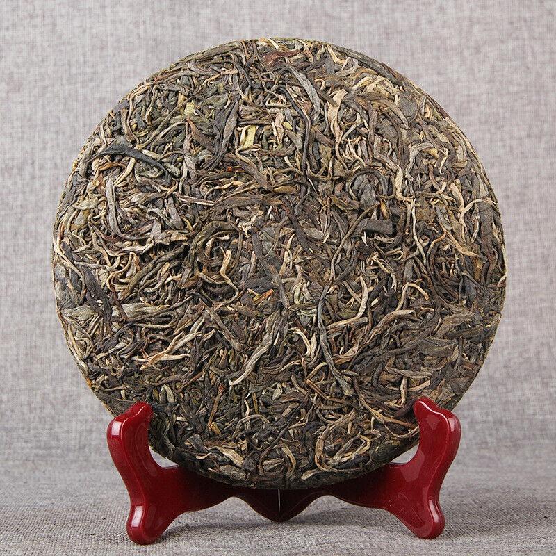 357g Ancient Tree Puerh Raw Tea Cake Traditional Handmade Puerh Material