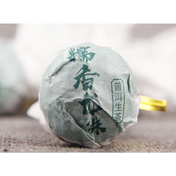 Glutinous Rice Fragrance Pu'er Raw Tea Dragon Pearl 500g Pu'er Tea Tuocha