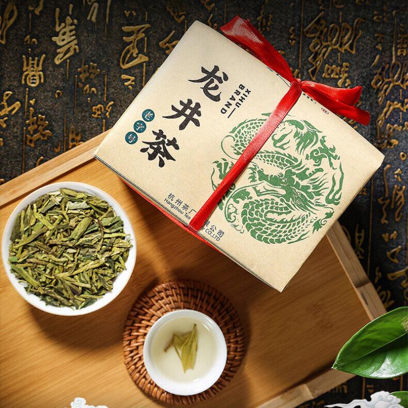 Yu Qian * Chinese Xi Hu Longjing Tea Long Jing Spring Dragon Well Green Tea 200g