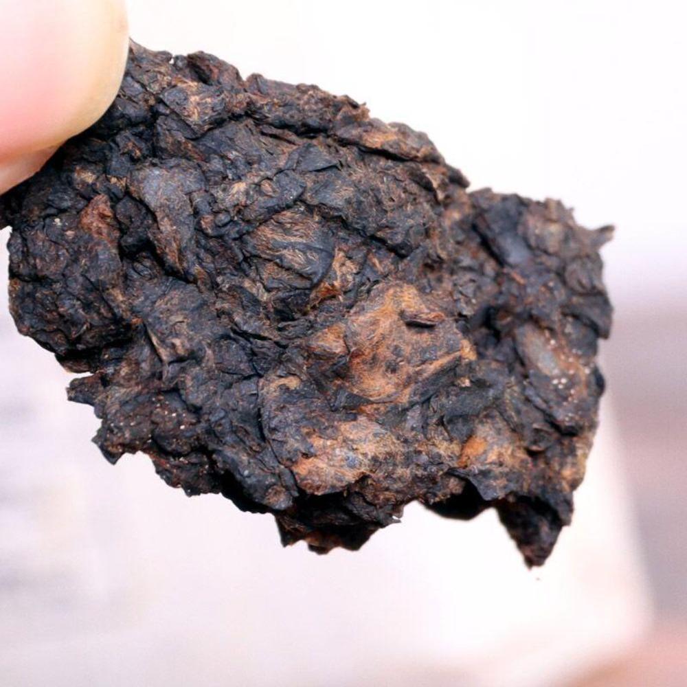 Yunnan Menghai Aged Ripe Puer Tea Brick 250g 云南勐海陈年熟普洱砖茶 250克