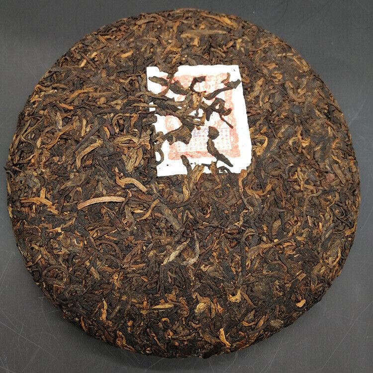 HelloYoungTea 1999 Yunnan Tong Qing Hao Yiwu Mt. Old Tea Puerh Tea Cake Ripe Puer Cooked 357g