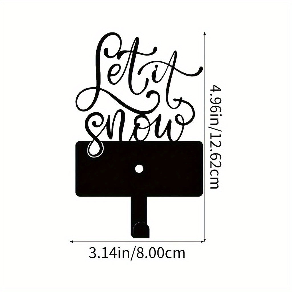 CIFbuy™ Modern Metal Iron Sleek Cat Key Hooks - Minimalist Crafted Hooks for Entry Wall, Stylish Storage for Coats/Hats/Keys/Bags - Wall Sculptures