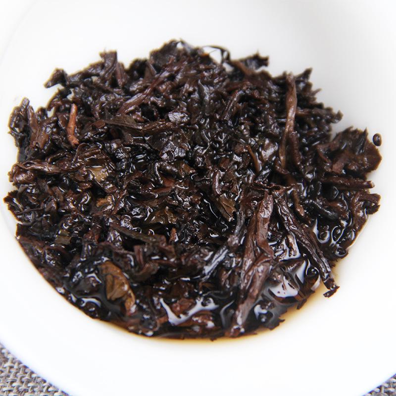 HelloYoungTea 2019 Yunnan Shou Puerh, Mini Bing Cha "Jin Ya" Shou Puerh, Imperial Golden Buds 100g