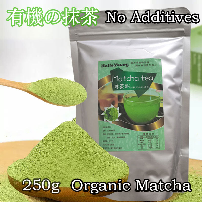 HelloYoung matcha green tea powder 250g diet drink for loss weight Green Tea Matcha Tea Japanese Tea Gift Idea detox slim