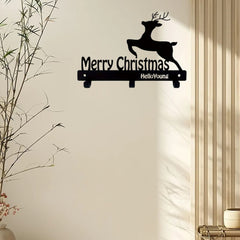 CIFbuy™ Premium Sandblasted Metal Key Hanger - 1pc Sturdy Iron Hook for Coats & Accessories, Enhances Home Value with Fashionable Industrial Aesthetics, Collectible Figurines.