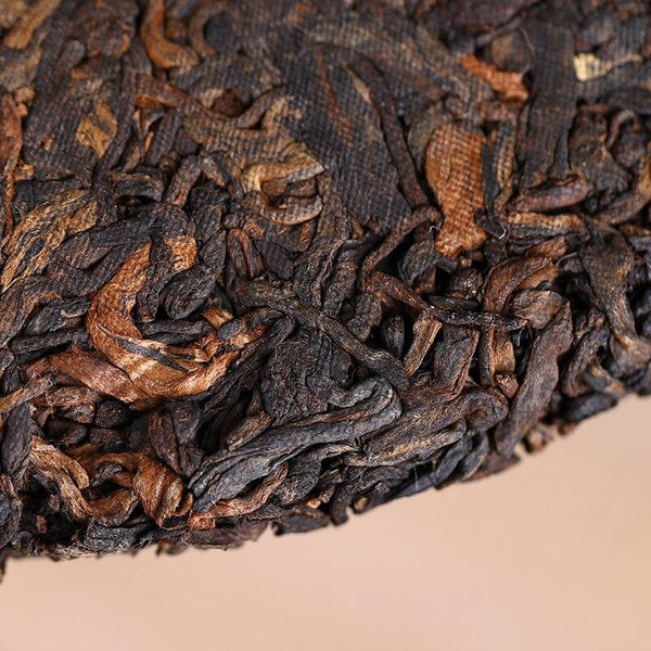 HelloYoungTea LaoTongZhi 7578 Shu Puerh Tea 357g Aged Yunnan Chinese Pu'er
