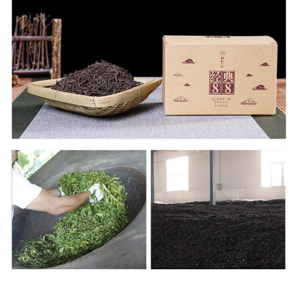 HelloYoungTea DR. PU'ER TEA Classic 88 Old Tea Pu-erh Tea Loose 2019 400g Ripe Puer Shu Box