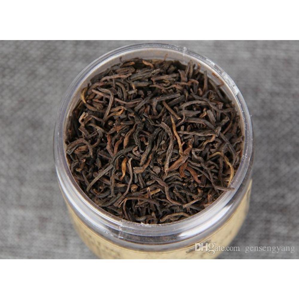 HelloYoungTea Yunnan Puer Ripe Tea Organic Canned Palace Puerh 80g