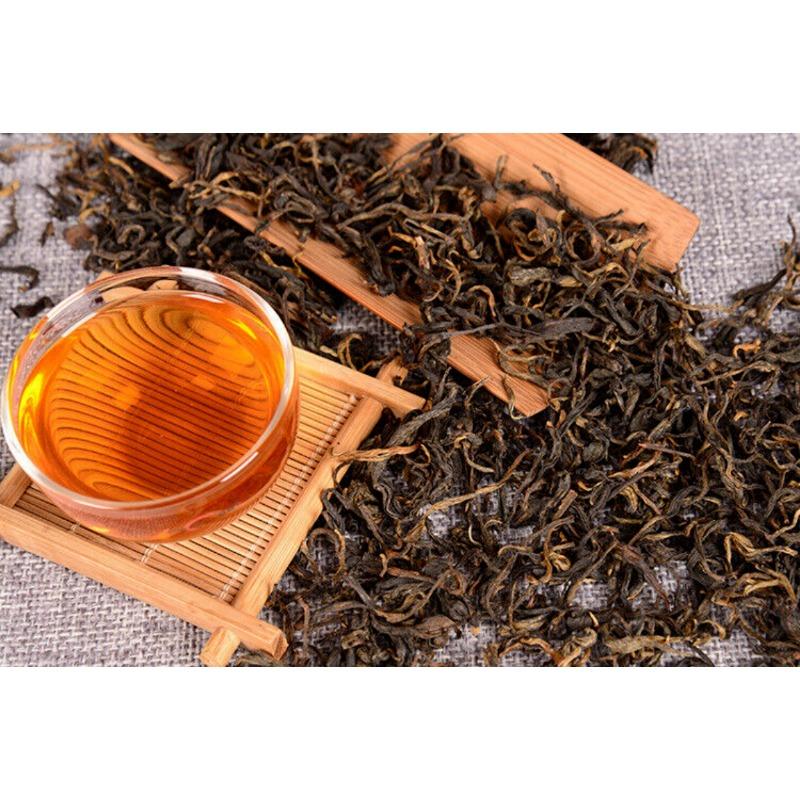 HelloYoungTea 500g Yunnan Fengqing Black Tea Two Leaves Mao Feng Dian Hong Kung Fu Black Tea
