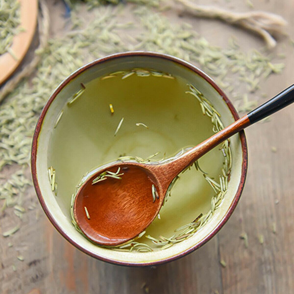 HelloYoungTea Green Tea Rosemary Tea  Relieve Headache Chinese Refresh Yourself Scented Tea