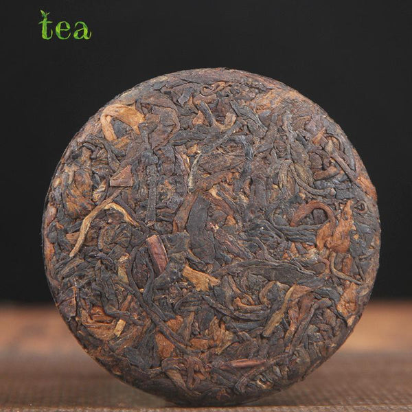 HelloYoungTea Yunnan Puer Tea, Ripe Puer Tea Cake, Old Taste, Small Tea Cakes, Aged Ancient Tree Menghai Dry Storage, Ripe Puer Tea 云南普洱茶，熟普洱饼茶，老味道，小茶饼，陈年古树勐海干仓，熟普洱