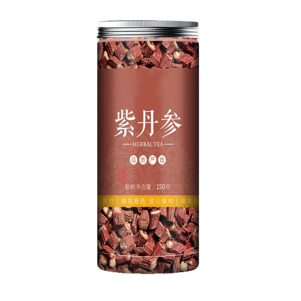 HelloYoung 紫丹参 Natural Organic Healthy Herbal Tea Zidanshen Canned 150g Salvia Tablets