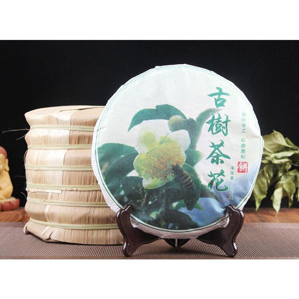 HelloYoungTea Pu-erh Tea Cake Raw Tea 357g Tea Flower Pu-erh Cake