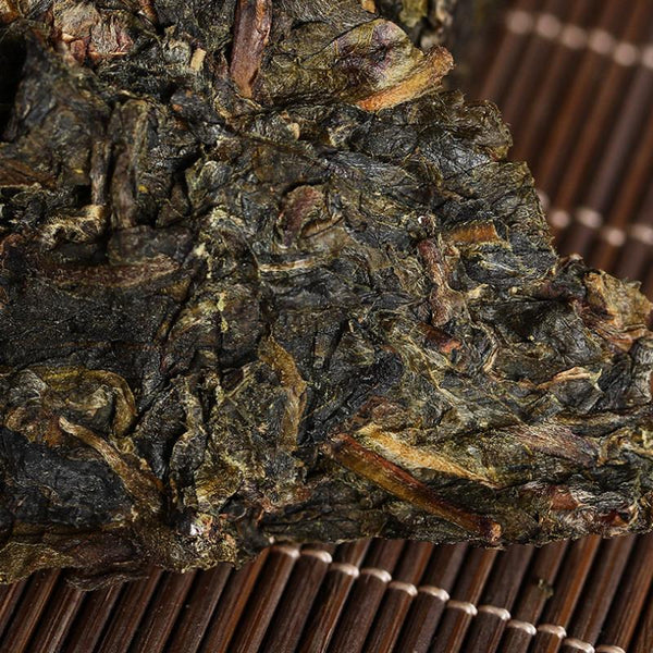 500g Premium Puerh Raw Tea Brick Golden Leaf Yunnan Pu-erh Tea Chinese Pu'er Tea 500克优质普洱生茶砖 金叶 云南普洱茶 中国普洱茶