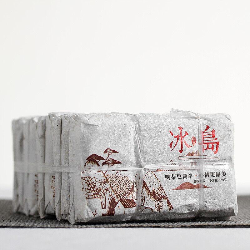 50g Yunnan Puerh Tea Icelandic Alcohol Puerh Ripe Tea Brick Spring Tea