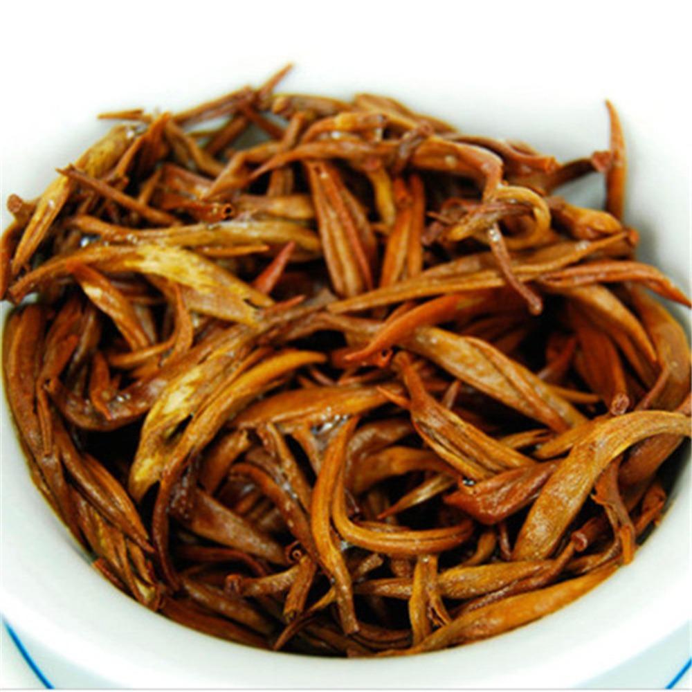 HelloYoungTea Yunnan Black Tea Honey Aroma Golden Buds Fengqing Dian Hong Kung Fu 100g
