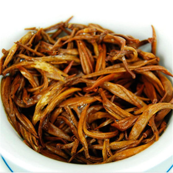 HelloYoungTea Yunnan Black Tea Honey Aroma Golden Buds Fengqing Dian Hong Kung Fu 100g