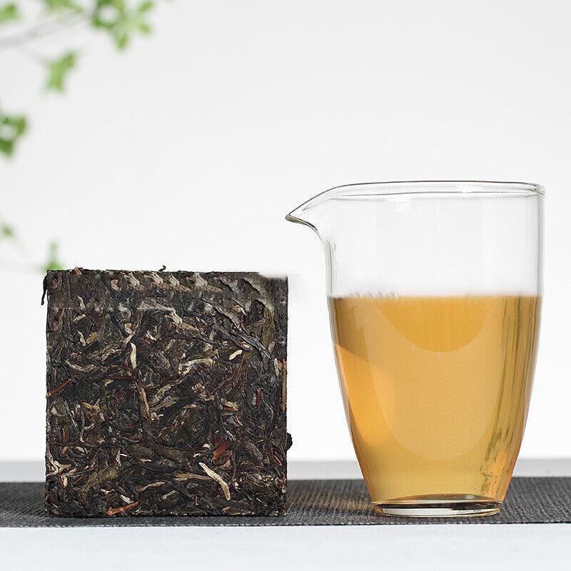 HelloYoungTea 100g Yunnan Pu'er Tea Pu'er Square Brick Raw Tea Organic Healthy Tea
