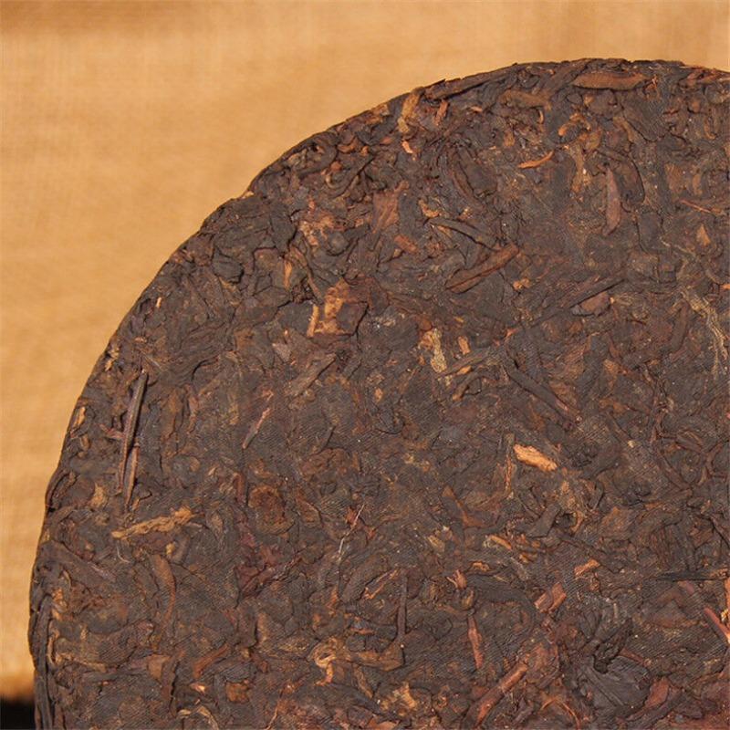 357g Yunnan Chinese Pu-erh Tea Cake Ripened Pu'er Tea Health Green Food Puer Tea