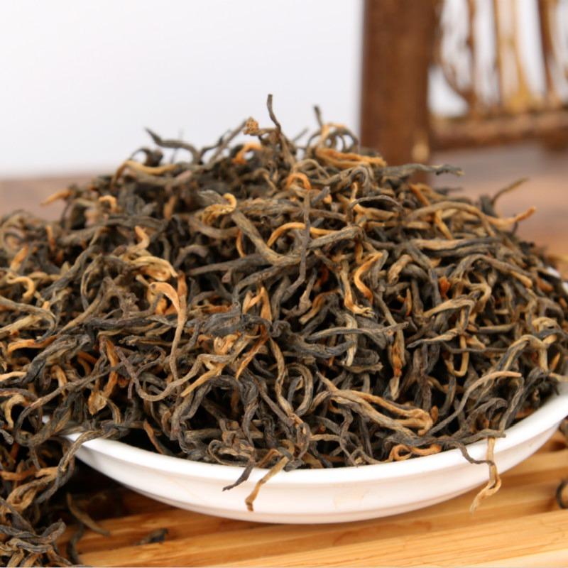 500g Yunnan black tea Dian Hong tea Hundred flowers fragrance Mao Feng No. 2