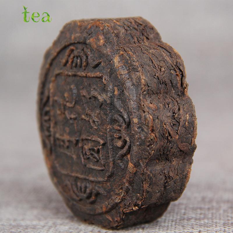 HelloYoungTea Mid-Autumn Festival Tea Ceremony, Tea Gifts, Aged Moon Puer Tea, Branded Tea, Ripe Camellia, Kind Full Moon, One Package