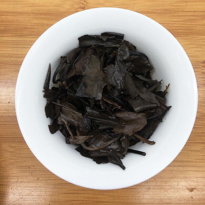 HelloYoungTea 350g Fuding White Tea Shoumei Tea Brick Old White Tea Brick Alpine Panxi