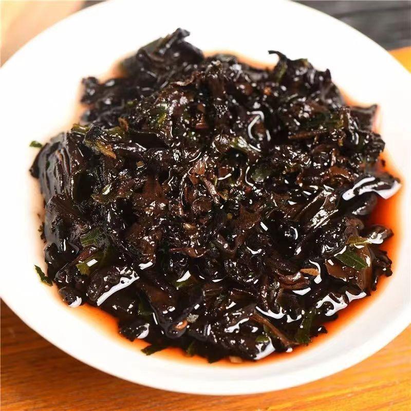 HelloYoungTea Puerh Cooked Tea Cake Yunnan Natural Ripe Pu'er Tea Mini Pu-erh Black Tea 12Pcs