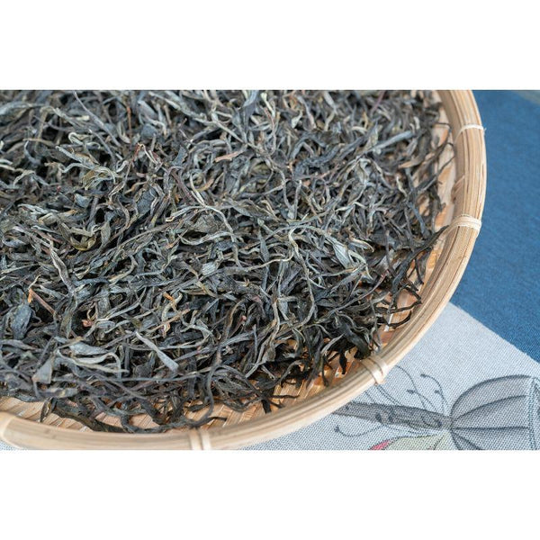 HelloYoungTea 500g Icelandic Dam Crooked Head Spring Ancient Pu-erh Raw Tea Honey Orchid Aroma