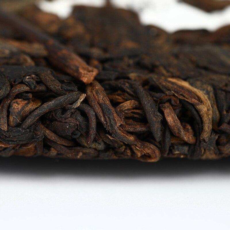 HelloYoungTea 2021 Haiwan Lao Tong Zhi Shu Puerh, Yunnan Yi Mountain Classic Tea Cake "Cizi" Aged Shou Puerh 357g