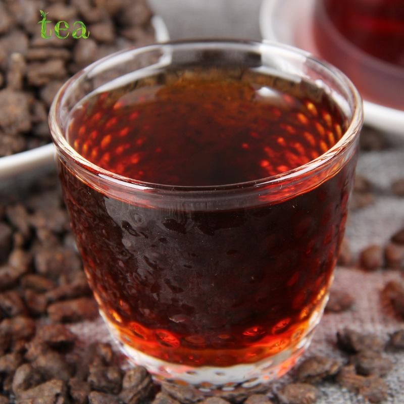 HelloYoungTea Fossil Puer Tea Sticky Ripe Puer Tea Yunnan Broken Silver Old Tea Head Loose Tea 500g Tea Leaves 茶化石普洱 糯香熟普洱 云南碎银子老茶头散茶 500克茶叶