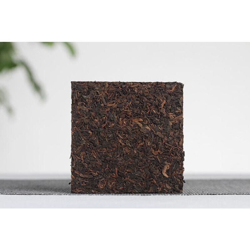 HelloYoungTea 100g  Yunnan Puerh Tea Leaves 2020 Yunnan Square Brick Puerh Ripe Tea