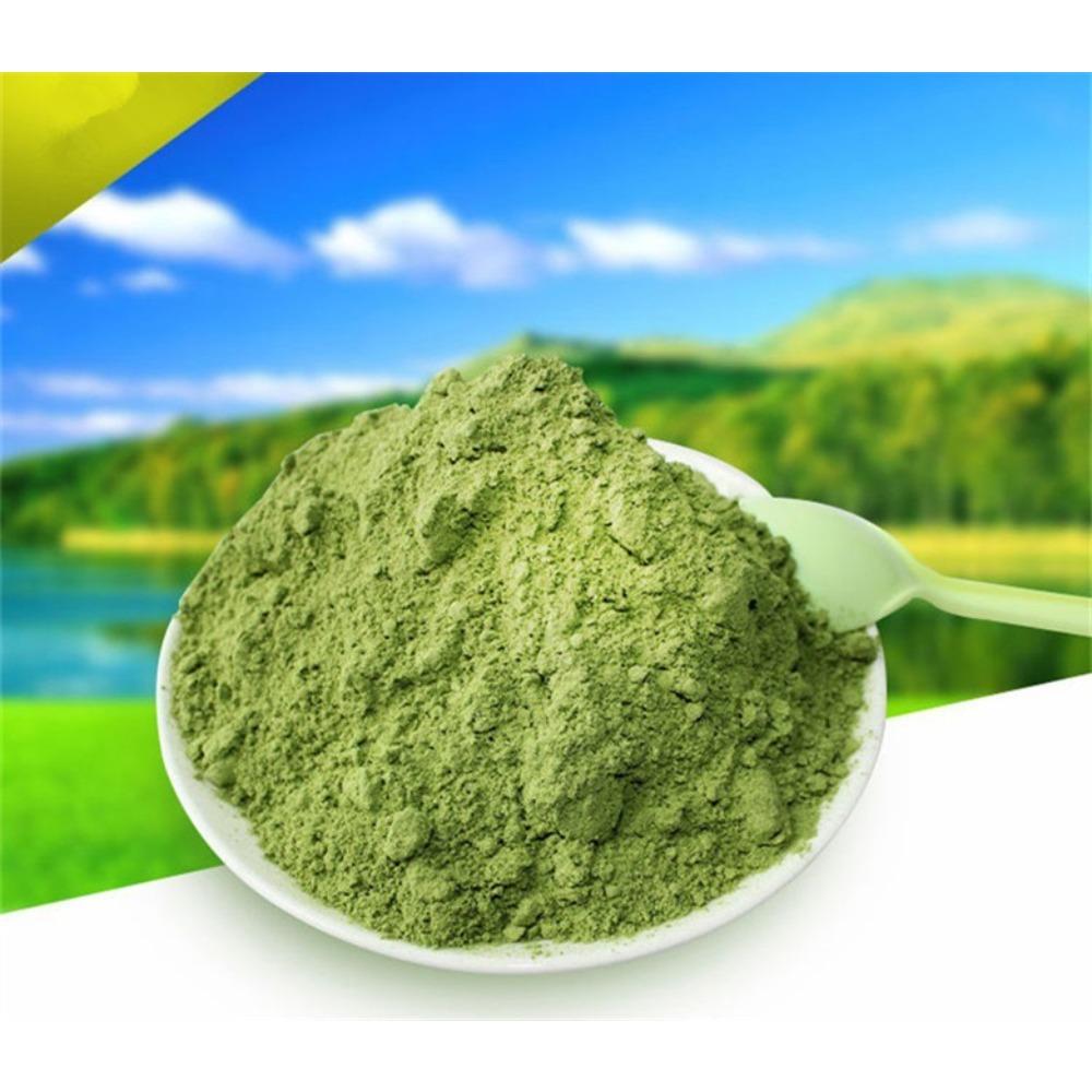 HelloYoungTea Organic Wheat Grass Powder 100g, Pure Natural Healthy Drink