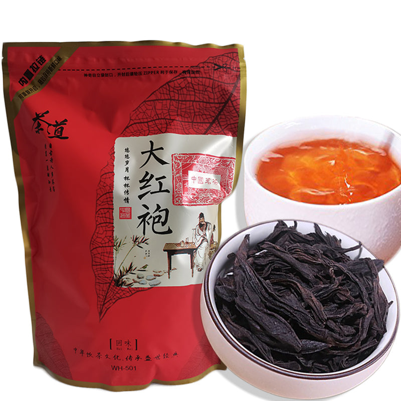 HelloYoung250g Da Hong Pao Tea Chinese Big Red Robe Black Oolong Tea Original Organic Gift Tea Main image