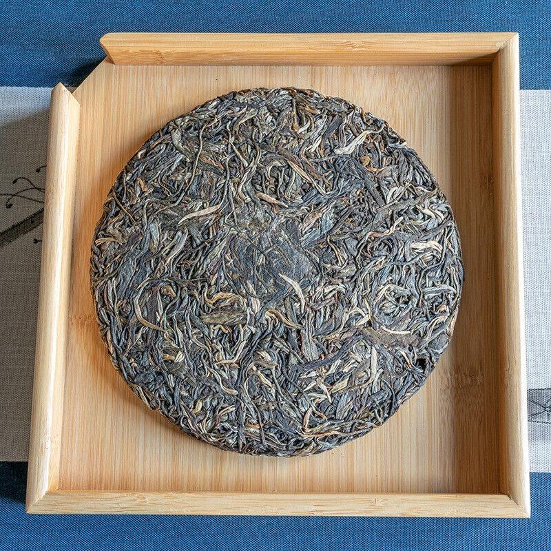 HelloYoungTea 357g Yiwu Zhengshan Pu'er Raw Tea Cake Yunnan Ancient Pu'er Seven Seed Cake Tea