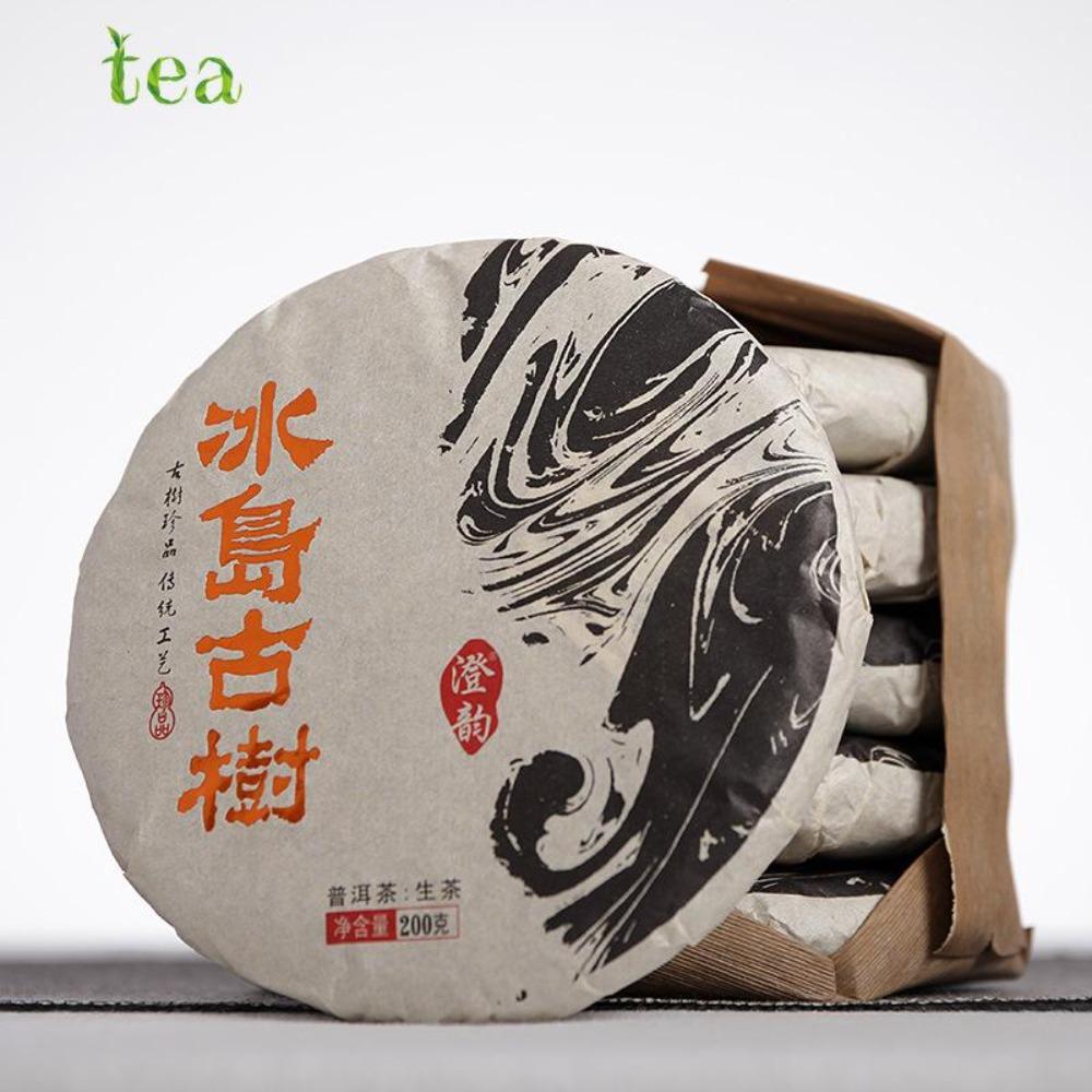 HelloYoungTea 2017 Yunnan Iceland Ancient Tree Raw Puer Tea Cake 200g