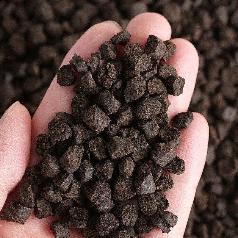 HelloYoungTea 500g Yunnan Pu'er Ripe Tea 09 Menghai Nuoxiang Tea Fossil New C1 Crushed Silver