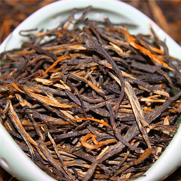 HelloYoungTea 500g Yunnan Dian Hong Tea Classic 58 Pine Needle Black Tea One Bud and One Leaf
