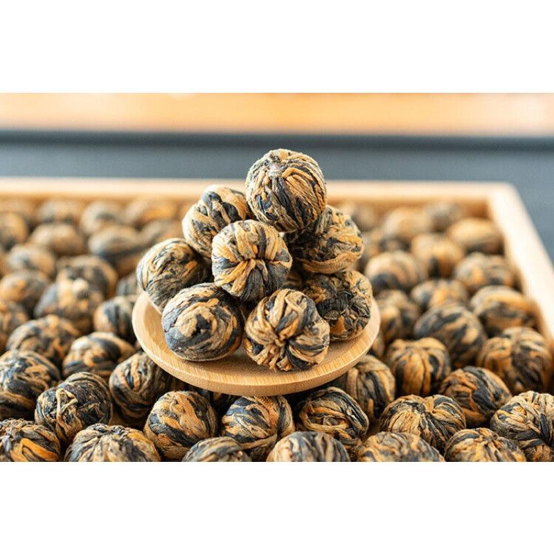 500g Yunnan Dian Hong Tea Embroidery Ball Handmade Dragon Pearl Small Gold Ball
