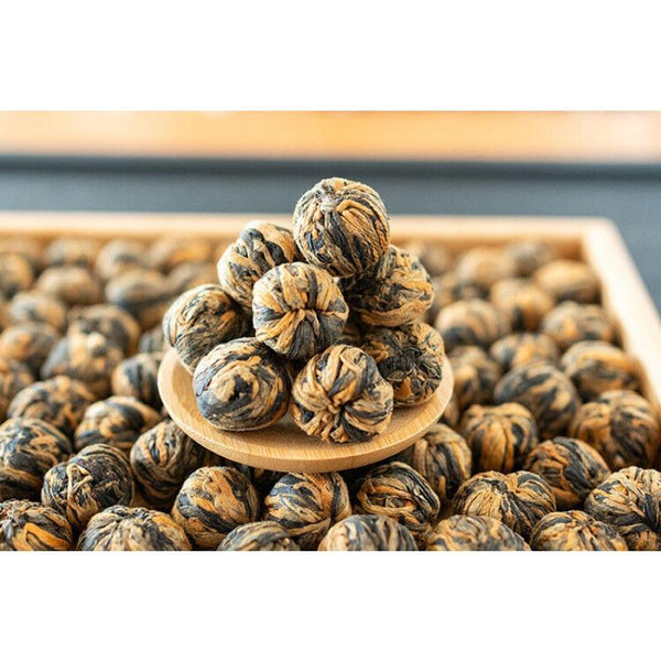 500g Yunnan Dian Hong Tea Embroidery Ball Handmade Dragon Pearl Small Gold Ball